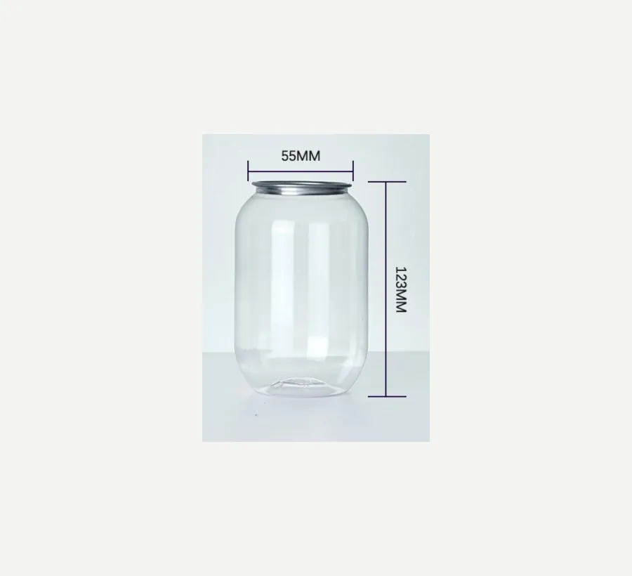 Kunststoffdose 500 ml mit Deckel für To-go-Produkte